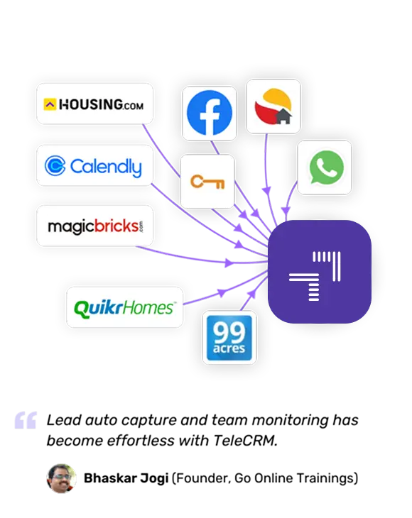Capture and distribute leads automatically