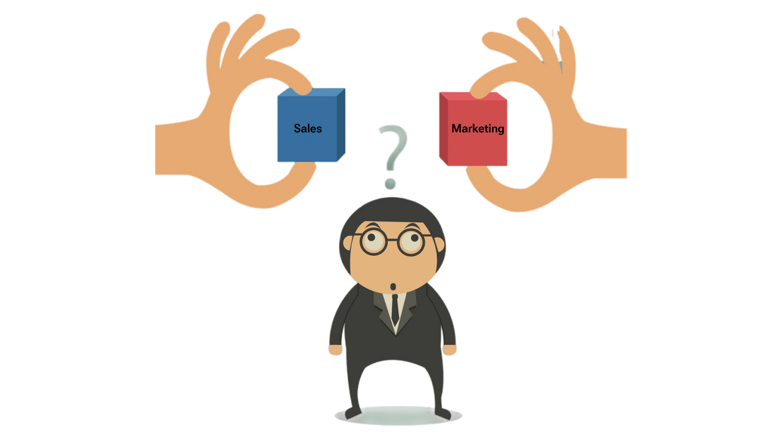 difference between sales and marketing