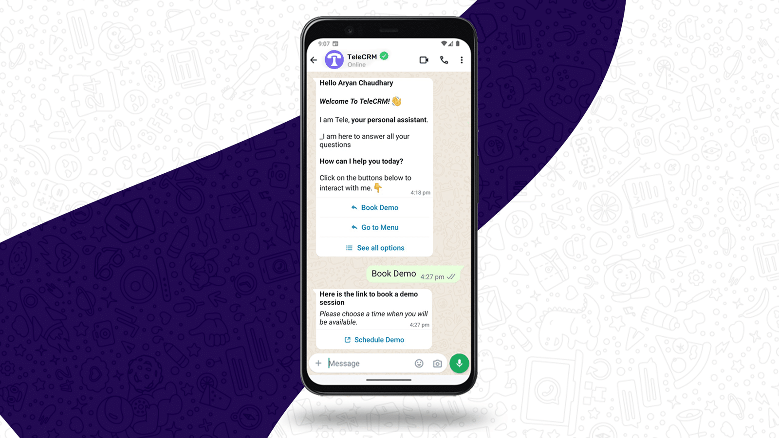 major benefits of the WhatsApp green tick badge is it helps build trus, credibility and improves engagement chances
