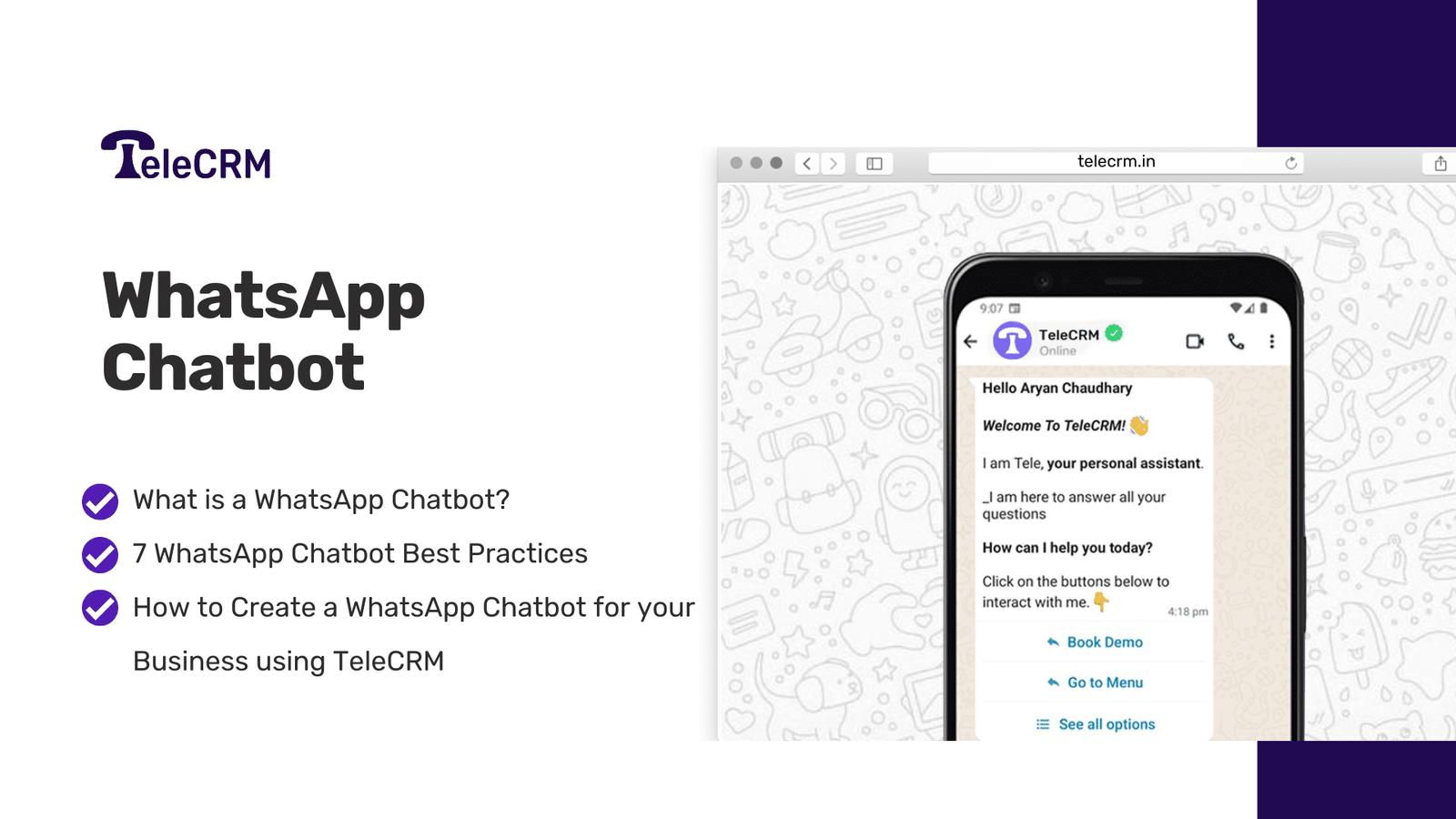Create a WhatsApp Chatbot Instantly (+Industry-Wise Use Cases)