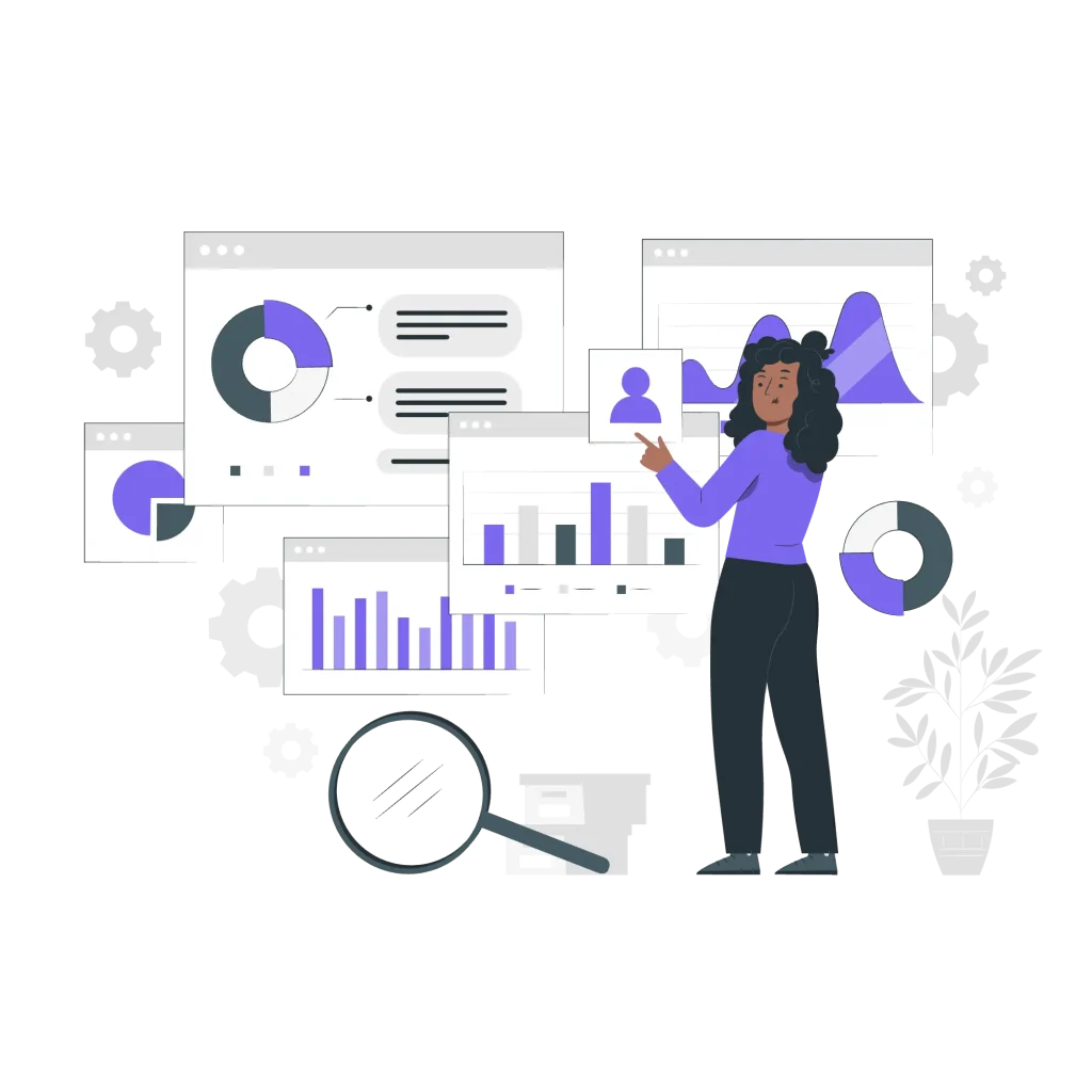 Get detailed insights into sales trends etc from a sales management system