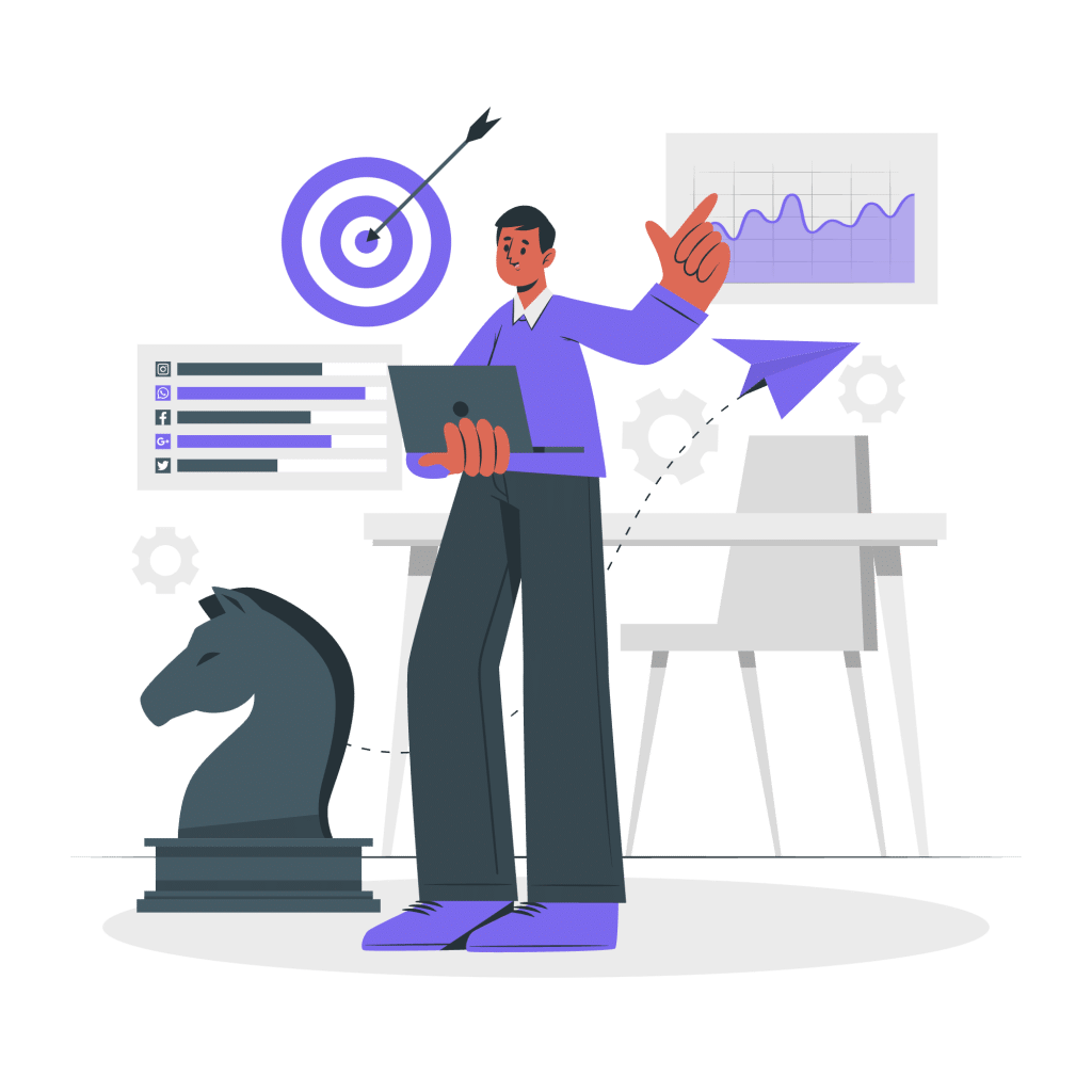 Set clear goals and benchmarks