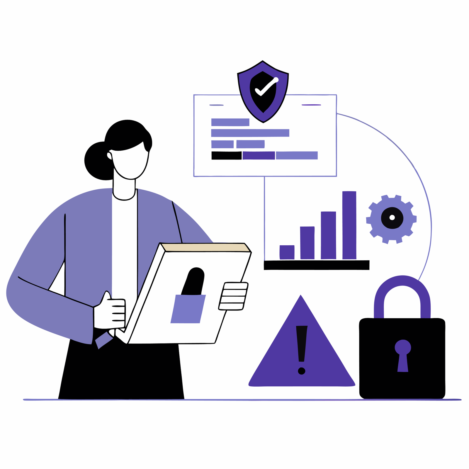 Improved data security in cloud CRM software 