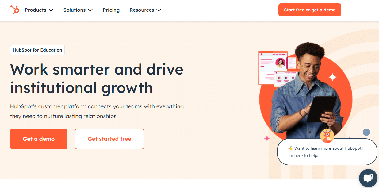 HubSpot for Education