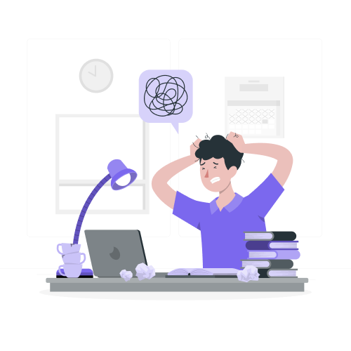 Not reviewing consistently