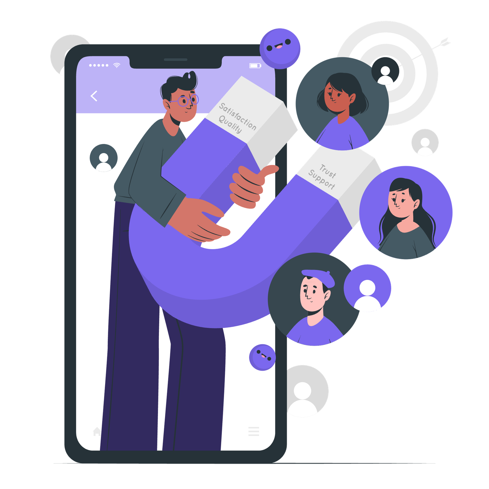 Use social media to connect with potential clients