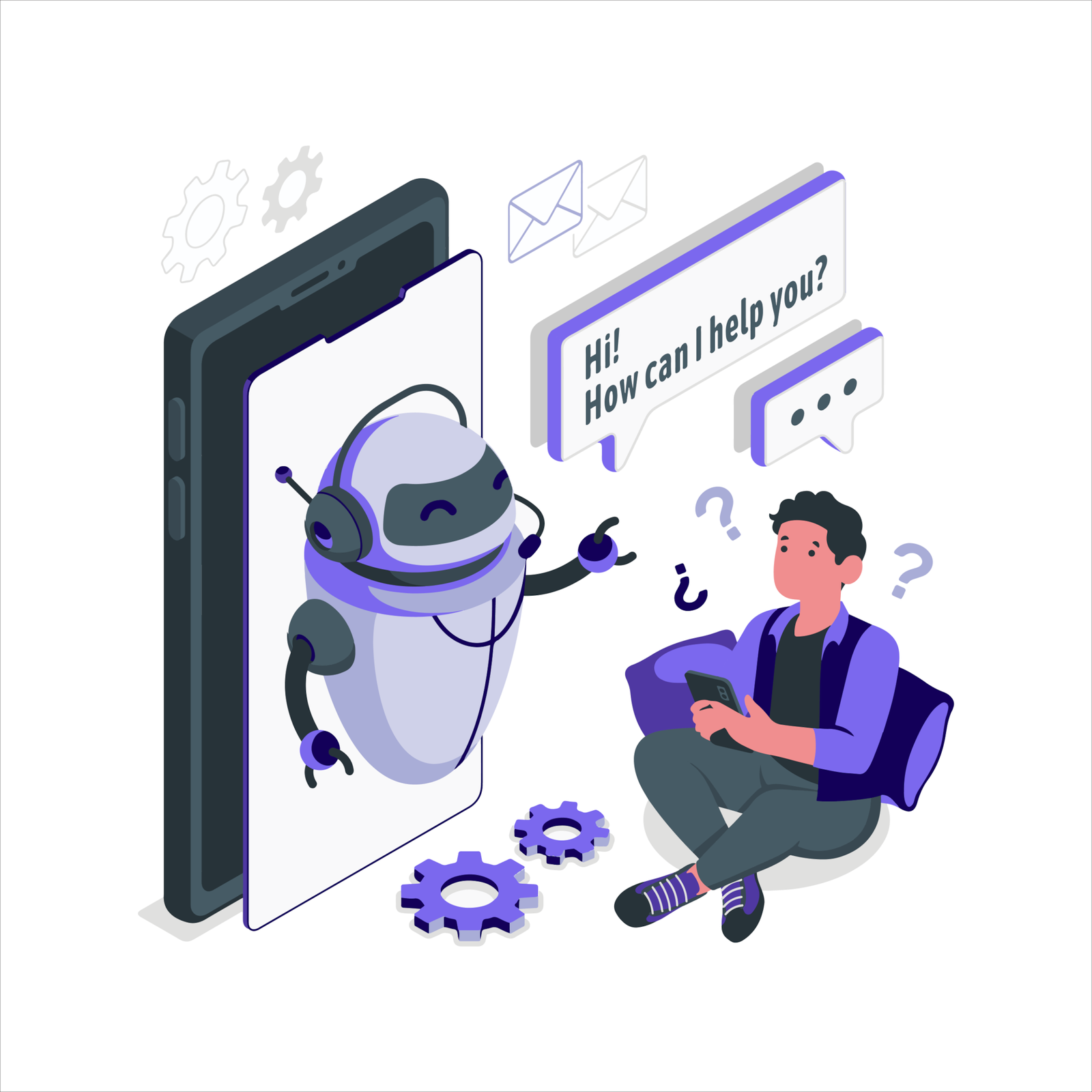 Government departments now use WhatsApp chatbots, so that people don't have to face delays, long queues or missed updates