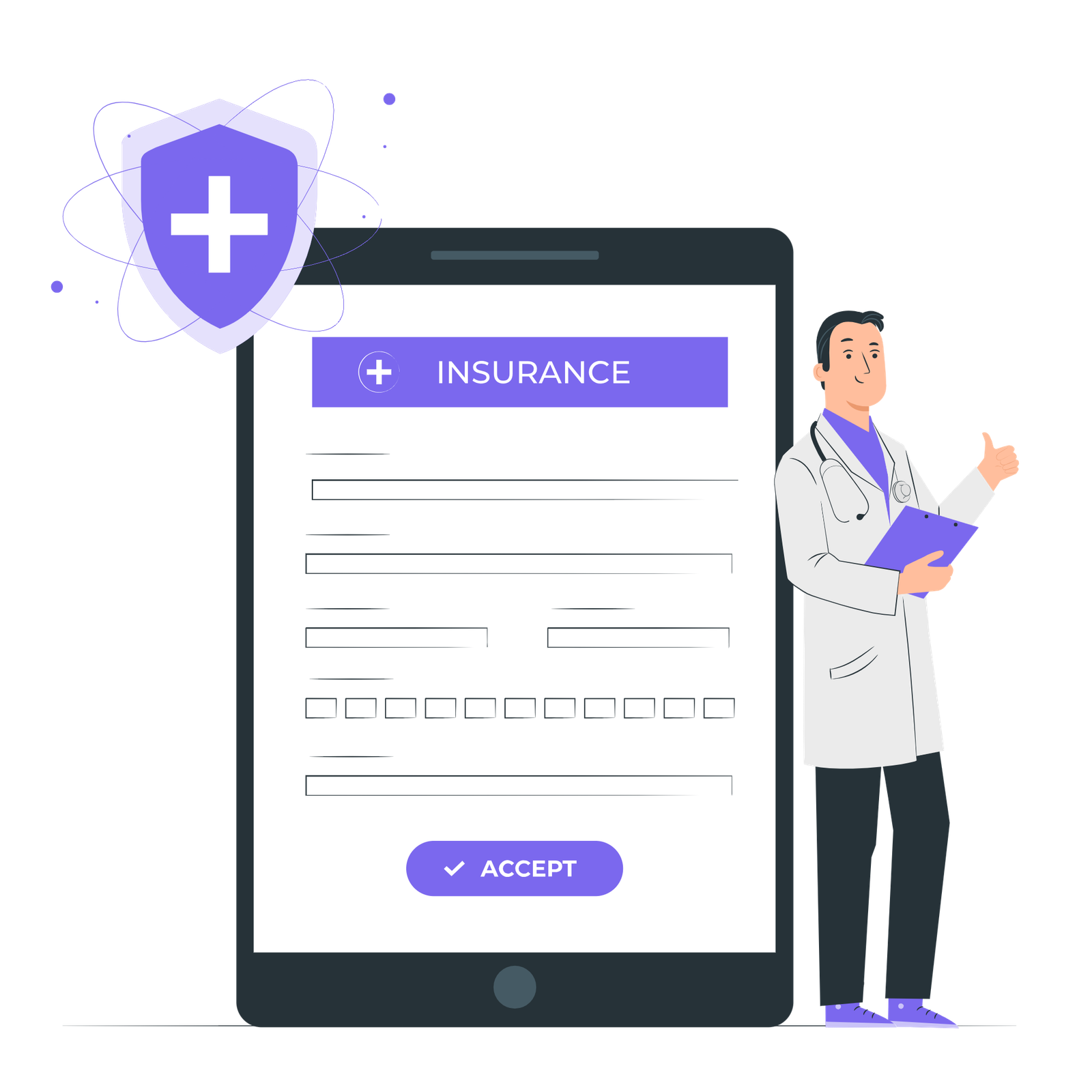 Healthcare insurance CRM system