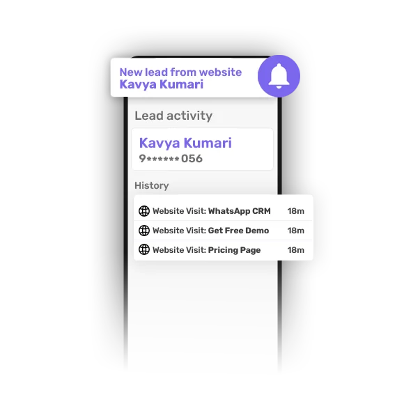 auto lead capture feature of telecrm