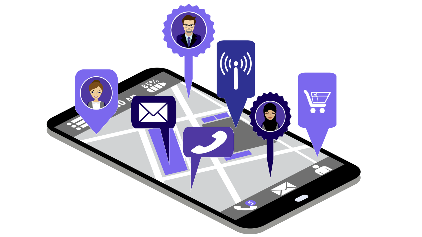 sim based call tracking feature image