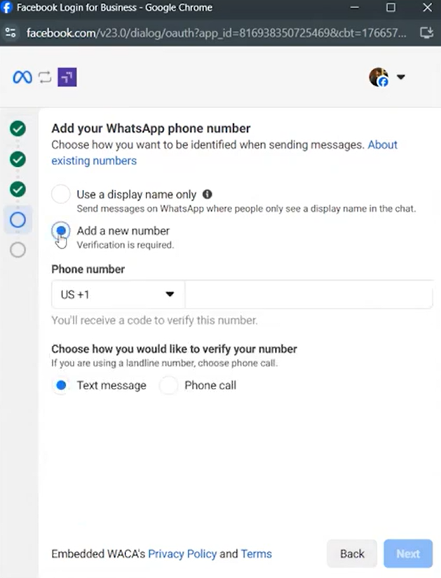 WhatsApp eCommerce Store: Your Complete Guide in 2026 14 Add phone number for verification
