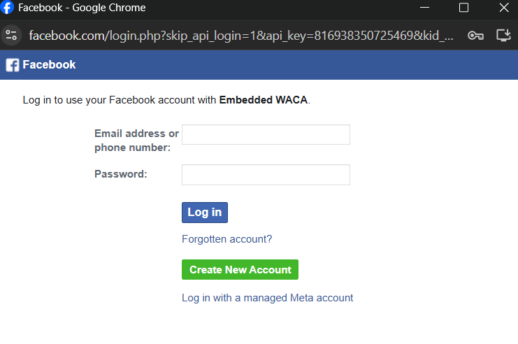 WhatsApp eCommerce Store: Your Complete Guide in 2026 10 Facebook login