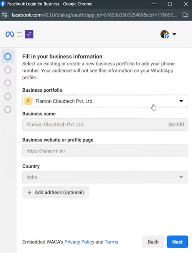 WhatsApp eCommerce Store: Your Complete Guide in 2026 11 Create your business portfolio